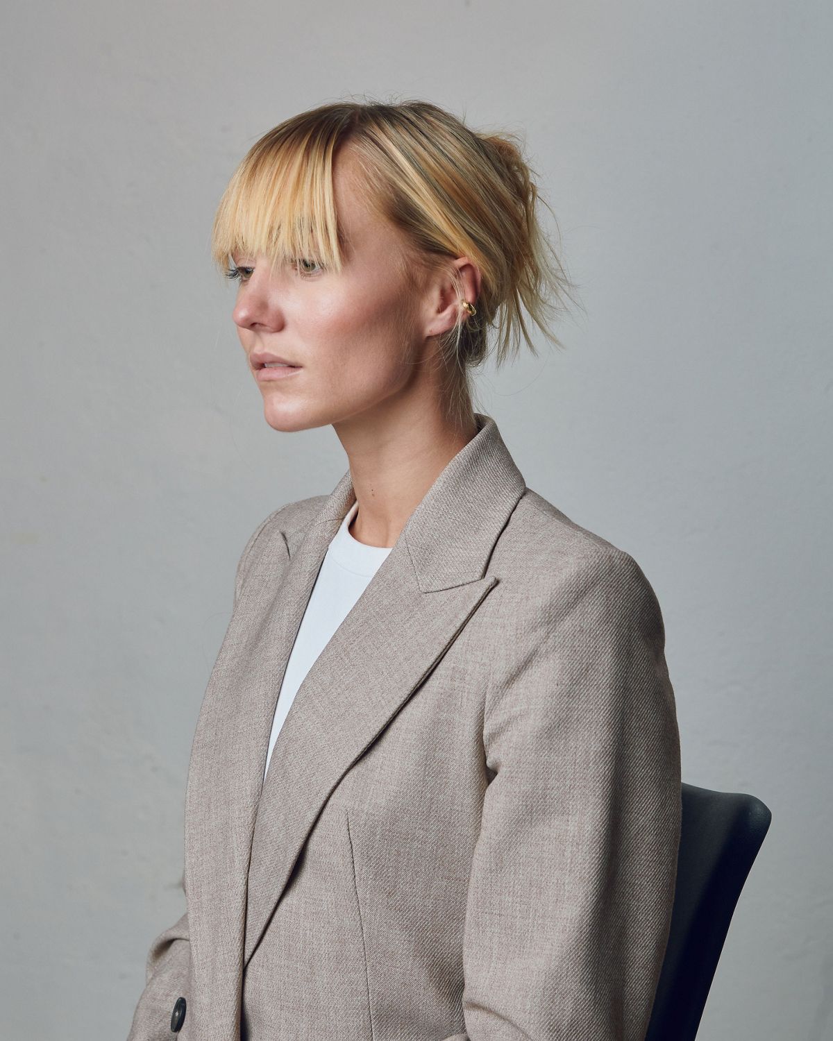 Jen Atkin and a Dyson Engineer